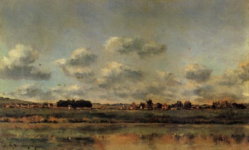 Charles Francois Daubigny The Banks of the Oise China oil painting art